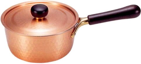 Amazon｜COPPER 100 純銅製 アンティーク 片手鍋 18cm｜片手鍋・ソース