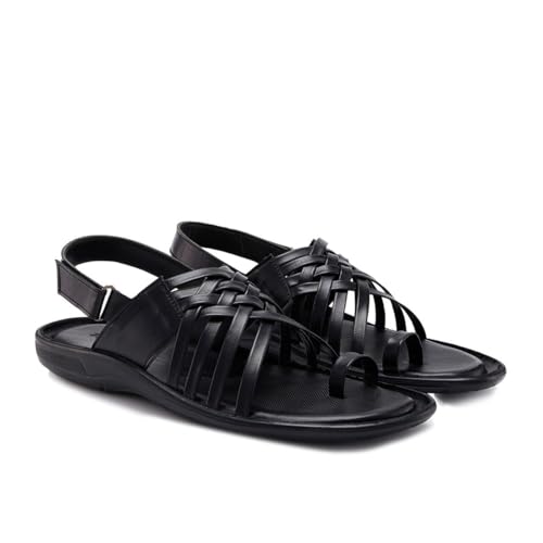 Image of Regal Men One Toe Formal Strappy Sandal