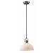 Rowan 1 Light Pendant Finish: Brushed Nickel, Height: 60" L x 10" W Shade