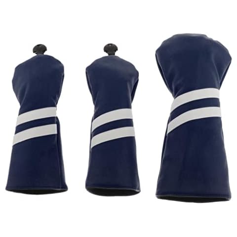 Amuzocity Juego de 3 Fundas Protectoras para Palo de Golf en Madera Cover