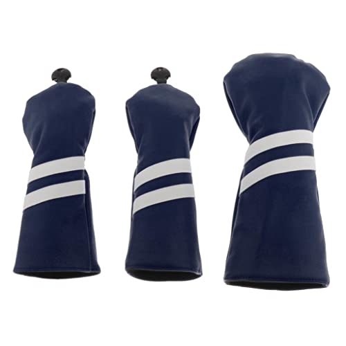 Amuzocity Juego de 3 Fundas para Palo de Golf - Azul Real