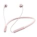 Bluetooth Headphones, Wireless Sports Running Headphones Lightweight Stereo Noise Cancelling Sweatproof with Mic Earbuds Cordless Earphones in Ear Headsets for Gym Workout Compatible iPhone（Rose Gold）