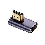 HDMIアダプタ L型HDMI延長アダプタ 8K@60Hz HDMI変換アダプタ48Gbps HDMI L型 アダプタ 90度変換 HDMIオスtoメス ダプタ HDMI L字変換アダプタ HDMIハイスピード 金メッキ HDMI 2.1アダプタ for HDTV/for Roku/テレビ/Switch/for-PS4/for-PS3などに対応 (1個セット)