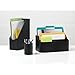 Realspace® Faux Leather Desk Valet, Black