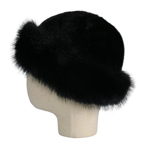 Sombrero ruso de piel sintética para mujer miniatura 4