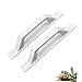 QUMIIRITY 2pcs Practical Grab Handles of Industrial Style Door Handles for Barn Cabinet and Closet Doors Alloy