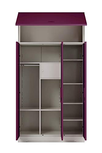 Image of Interio by Godrej Slimline 3-Door Steel Almirah