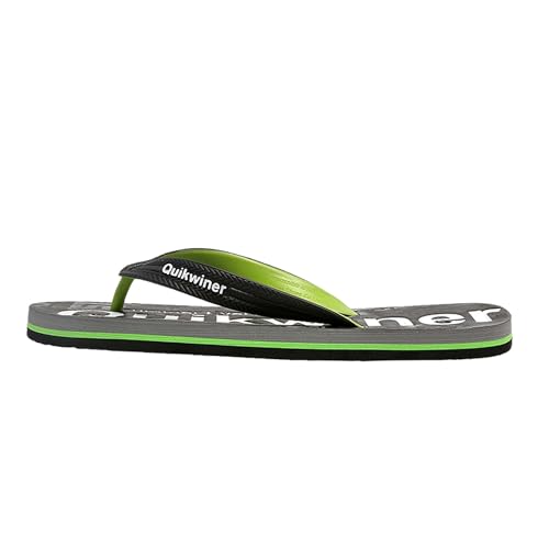 Lightweight flip flops for men's casual slippers, anti slip soft soled beach shoes