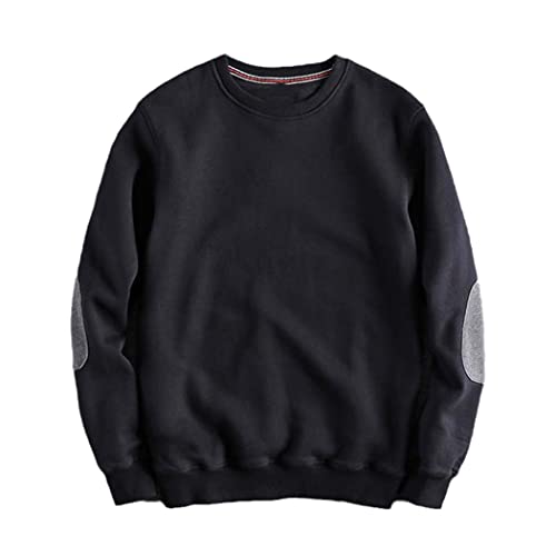 Pull en cachemire pour homme avec col unique noir élégant XXL