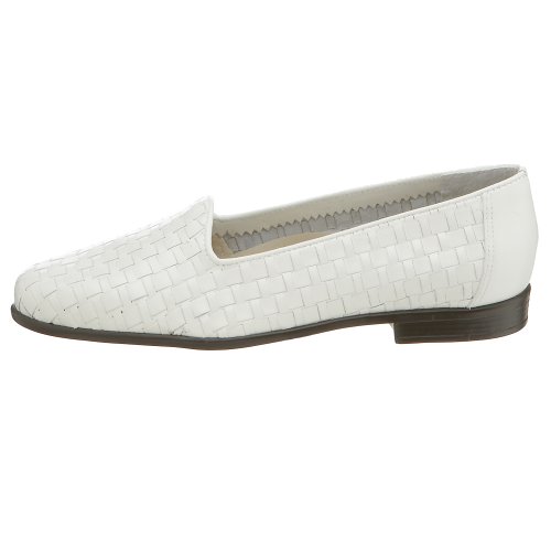 Trotters Women's Liz Loafer,White,9.5 M #TOP6