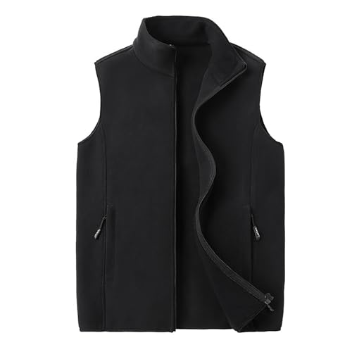 Chaleco de invierno para mujer grueso contra el frío chaqueta exterior cómoda talla grande