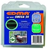 Omega 20 Fence Rings - Galvanized Green - 200 Pieces