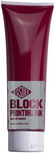 Essdee Block Printing Ink Black, 300ml