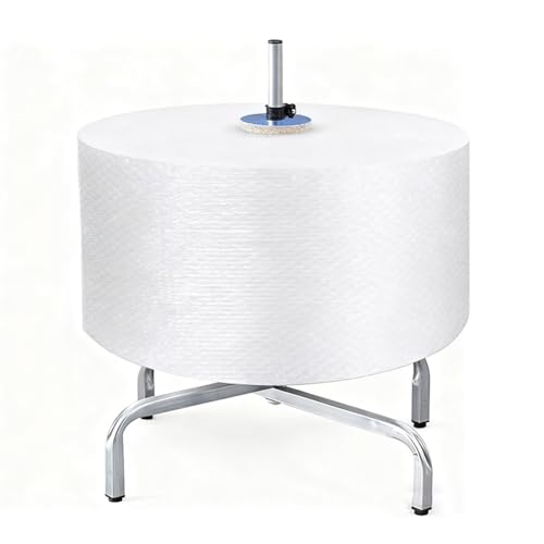 Distributeur de Rouleau de Film à Bulles, Film à Bulles de Bureau Manuel, Support de Film d'emballage en Mousse métallique U-SD pour l'expédition (60 cm).