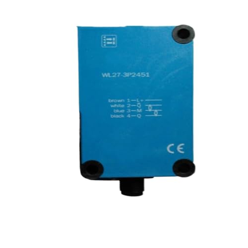 Sensor fotoeléctrico WL27-3P2451 retrorreflectivo con conector M12 de 4 pines 2
