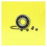 6303 3NC 6303RS Hybrid Ceramic Bearing 17 * 47 14 mm ABEC-1 Industry Motor Spindle 6303HC Hybrids Si3N4 Ball Bearings