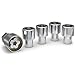 White Knight 42610 Chrome 12mm x 1.25 Mag Wheel Lock Set, 4 Pack