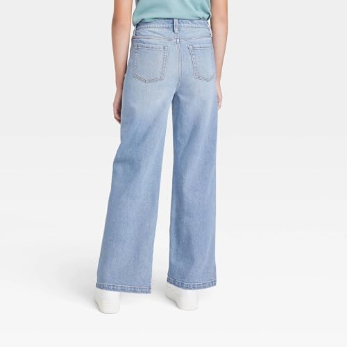 art class Girls' High-Rise Wide Leg Jeans -2