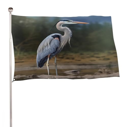 Drapeaux d'extérieur anti-déchirure en polyester 200D pour cour