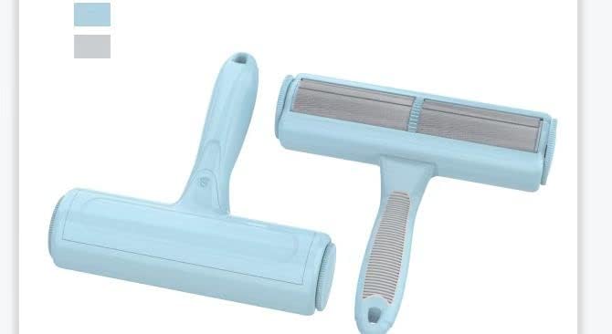 Pet Fur Remover Roller, Reusable Dog & Cat Hair Remover with Self-Cleaning Base for Couch Car Seats Bedding Furniture Carpet -…