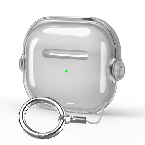 HEIGKOIK �y2024�N�����zAirpods 4 �P�[�X AirPods ��4���� �P�[�X TPU ���� ���b�N�t�� �����[�d�\ �ϏՌ� �y�� �L�Y�h�~ ������� ���C�����X�[�d�Ή� �J���r�i�t�� Airpods 4 �Ή� �ی�J�o�[ �X�^���h�@�\