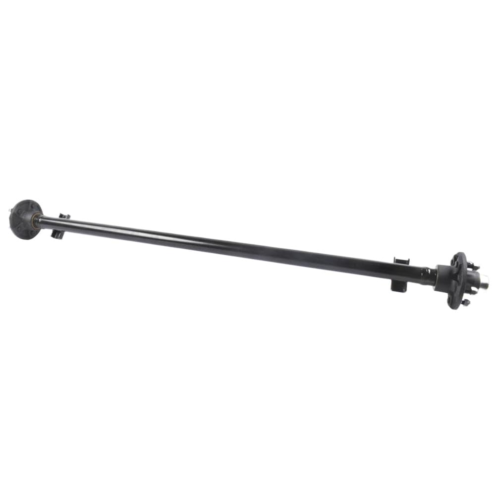 Reemplazo del Eje del Remolque 2000 Libras 60 Pulgadas Cara del Cubo 5 Cubos de lengüeta compatibles con Remolque 4x6 4x8 48 Pulgadas de Ancho
