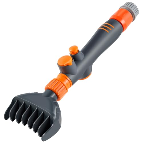 YLMFTNU Hot Tub Filter Cleaner Brush with 6 Powerful Water Jets, Swimming Pool Cartridge Filter Cleaner, Filter Cartridge Cleaning Brush for Pool Hot Tub Filter Cartridge