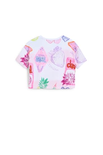 Desigual Girl Knit T-Shirt Short Sleeve2