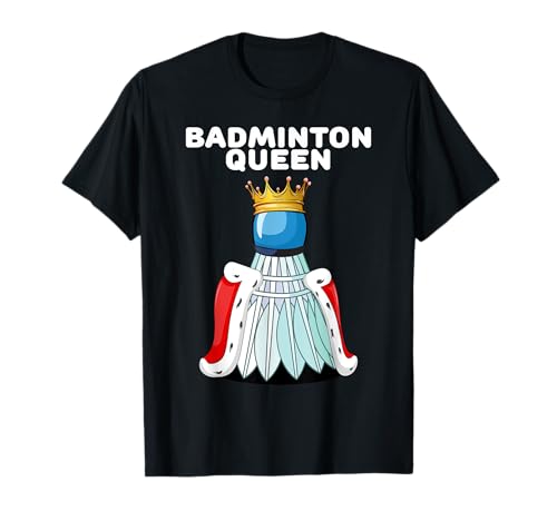 Womens Badminton Shirts for Girls - Womens Badminton Shirts for Girls | Chemise de badminton pour femme | Badminton pour filles T-Shirt Noir Size S