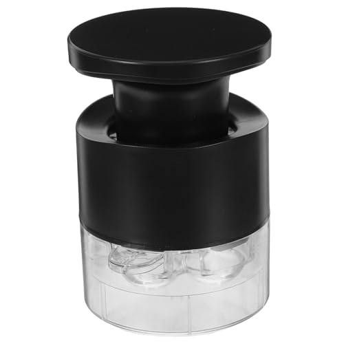 OFFSCH Press Type Cherry Pitter Tool Multi Function Fruit Corer for Efficient Pitting of Cherries Dates Kitchen Gadget for Easy Cleaning and Versatile Use Black