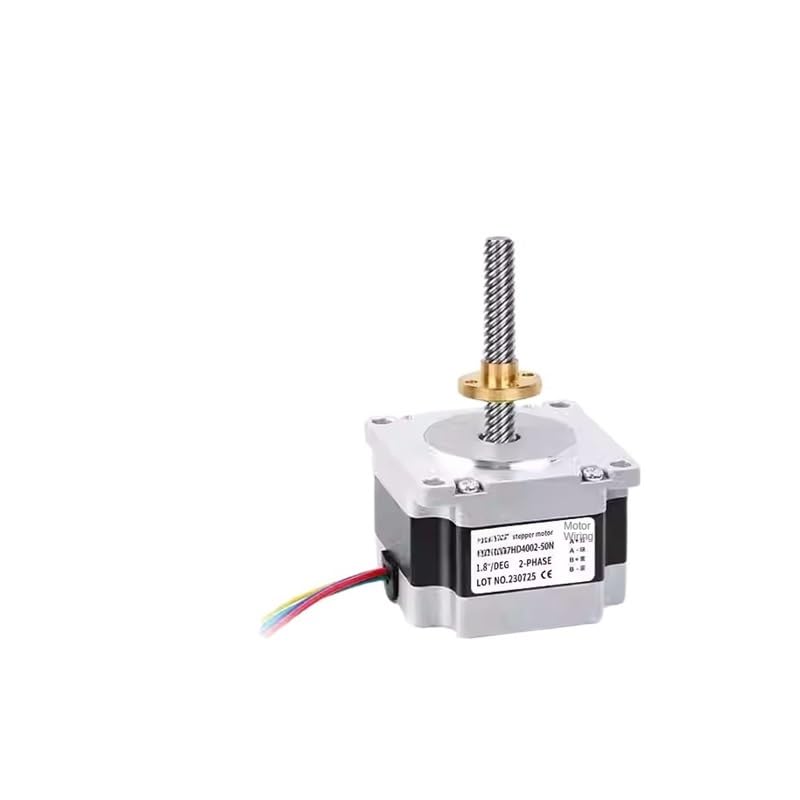 POWTAXBJGD NEMA23 Stepper Electronic Starter, Linear Electronic Starter 57 Electronic Starter, T8 Screw 100mm 200mm 3D Printer Special(T8-12 L 200mm)