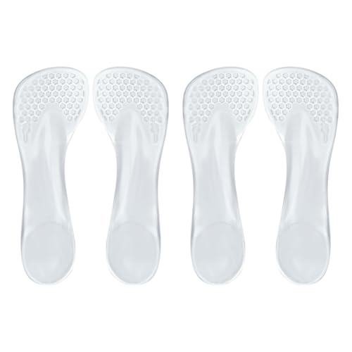 2 pares de plantillas para tacones altos gel antideslizantes