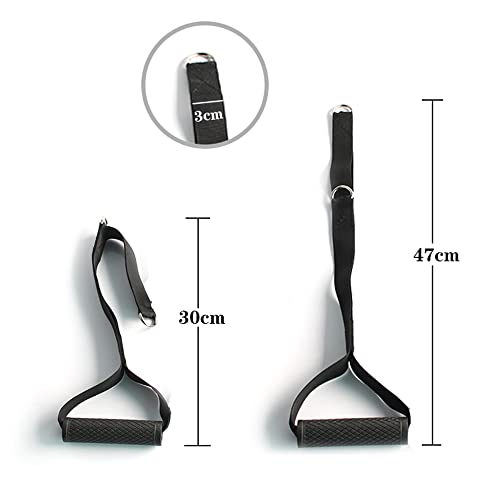Attachement de tirage triceps sangle double D pour machine de gym câble - 6