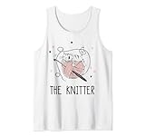 Photo Gallery sewing funny cat and knitting lovers the knitter canotta Photo Gallery sewing funny cat and knitting lovers the knitter canotta