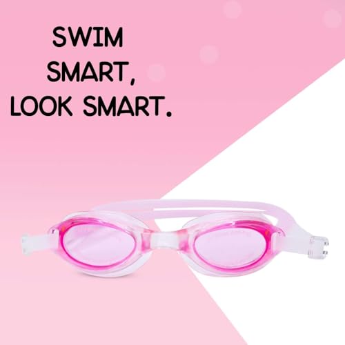 Image of PELO Inflatable Swimming Water Pool Party Summer Bath Tub for Kids and Adults (Swim goggle Pink)