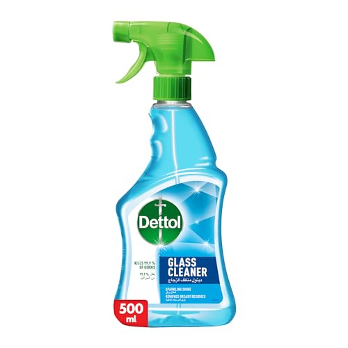 Dettol Glass Cleaner Spray Bottle 500 ml