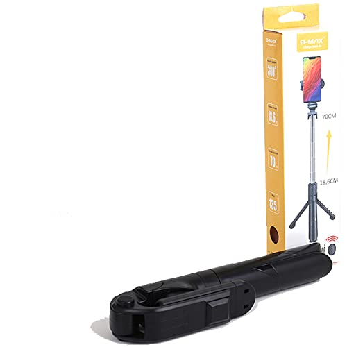Pau de Selfie Bastão Selfie Controle Remoto Bluetooth Tripé