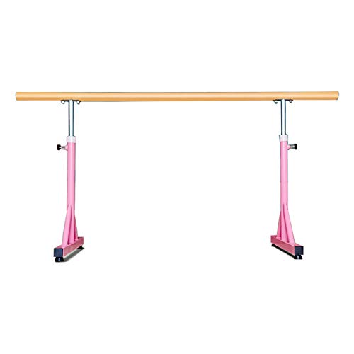 Barra de baile independiente ajustable para estiramiento y fitness, equipo portátil para entrenamientos en casa y estudio, ideal para ballet, yoga y entrenamiento de pilates