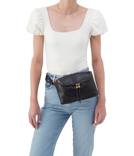 HOBO FERN LARGE BELT BAG, BLACK - Thumbnail 4