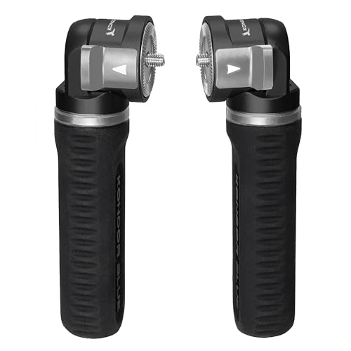 Image of KONDOR BLUE | Pro Pivot Rosette Grip | 30 Ultra-Smooth Adjustment Positions, Ergonomic Rubber Grip, Anti-Twist Mount & Left/Right Handed Compatibility | (Set) Raven Black