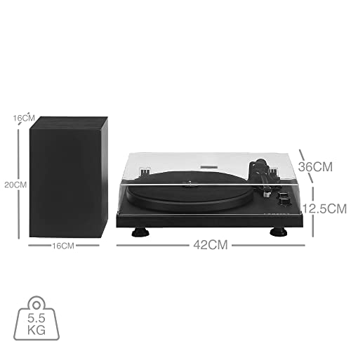 Crosley C62 Platine Bluetooth Schwartz - Les Beatles, Paul McCartney, John Lennon, RIngo Starr, George Harrison Crosley C62 Platine Bluetooth Schwartz – Image 6