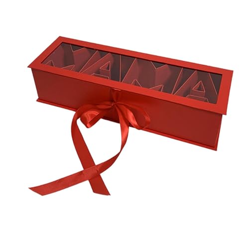 Boîte cadeau Maman en papier rigide pour composition de chocolats - 2