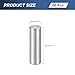 uxcell 60Pcs M5 x 18mm 304 Stainless Steel Dowel Pin, Cylindrical Shelf Support Peg Pin Parallel Pin Fastener for Mechanical Manufacturing, Industry, Furniture Installation, Silver