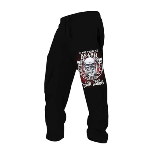 Jogging avec poches grandes tailles pour homme, pantalon cargo garçon 14 ans et fitness léger
