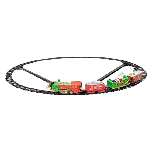 Juego de Pista de Navidad, Juguete de Temporada con Sonido y luz, Sala de Estar, Dormitorio, Oficina en casa, Actividad Familiar, Juego de de Invierno para niñas y niñas