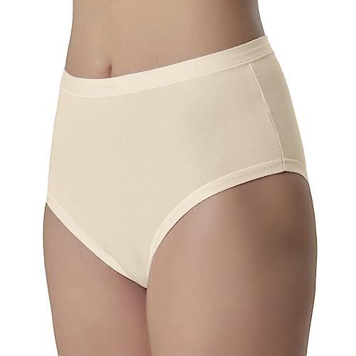 Frames Set 6 Mutande Donna Cotone Vita Alta Elasticizzate, Culotte