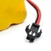 elxjarcell (2-Pack) 7.2V 1000mAh Ni-CD AA Battery Pack with SM-2P Plug and USB Charger, Compatible with Toy Tanks, RC Excavators, Semi-Trailer Trucks, and Remote Control Cars