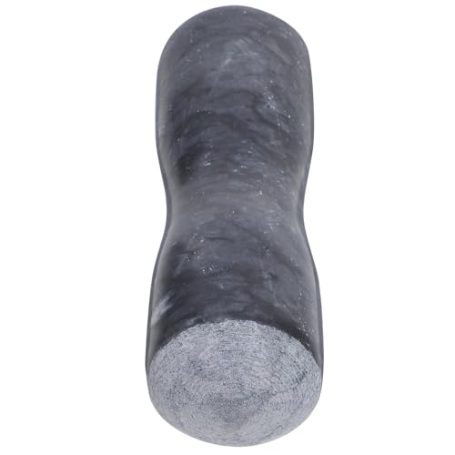 GARVALON - GARVALON Pilon Pierre Multi-usage pour Cuisine et Laboratoire Broyeur Ail et Épices Pilon Robuste pour Broyage Précis de Comprimés et Glace Outil Facile à Nettoyer pour Usage Professionnel