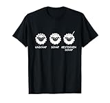 Wortwitz Schaf unschaf gestochen Schaf Fotograf - Lustiger Spruch für Fotografen Fotografie T-Shirt - Unisex Erwachsene - Schwarz - S