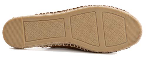 Image of Women's Simple Mule Breathable Flat Espadrilles Shoes, Pure Color Mules